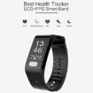 TLW T6 Fitness Tracker: OLED Display, ECG, Heart Rate, Sleep Monitor, Blue - 3