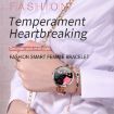 AK15 Fashion Smart Bracelet - 1.08" LCD, IP67, Heart & Sleep Monitor, Silver - 5