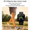 F15 Smart Bracelet: Call, Heart Rate, BP, Sleep & Oxygen Monitor (Green) - 5