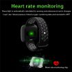F15 Smart Bracelet, 1.3" TFT IPS Screen, Heart Rate & Sleep Monitor, Red - 6