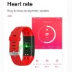 Y10 Smart Bracelet: Call, Heart Rate, BP, Sleep & Oxygen Monitor (Red) - 6