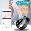 S28 1.14" TFT Smartwatch, IPX67 Waterproof, Heart Rate & Sleep Monitor, Blue - 7