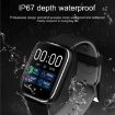 Q58S 1.3" TFT Smartwatch - Red | Call, Heart Rate, BP, Sleep Monitor - 9