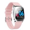 Smart Bracelet: 1.3" TFT Screen, Heart Rate & Sleep Monitor, Pink Band - 1