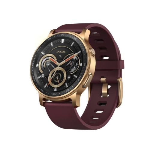 Zeblaze GTR2 Gold Smart Watch 1.28" Touch, Sleep/Heart/BP Monitor IP68 - 1