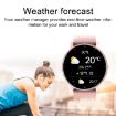 ZL02D 1.28" IP67 Waterproof Steel Band Smart Watch, Heart Rate Monitor Pink - 8