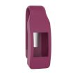 Wine Red Silicone Clip Case for Fitbit Inspire/Inspire HR/Ace 2 - 1