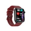 ET210 Smart Watch - 1.91" IPS Screen, IP67 Waterproof, Temp & ECG, Red - 2