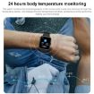 G12 Smart Watch 1.7" IPS Screen, Bluetooth Calling, Temp Monitor (Black) - 7