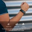 K13 1.14" Smart Watch with Leather Band & Detachable Earphone - Black - 5