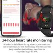 Lokmat FT10 Waterproof Smart Watch, 1.3" IPS, Music/Heart Rate/BP Monitor - 5