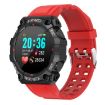 FD68 1.3" Round Screen Sport Smart Watch, Heart Rate, Multi-Sports, Red - 1