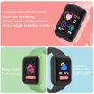 Y68M 1.44" Smart Watch - Heart Rate, BP, Blood Oxygen Monitor (Pink) - 3
