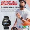LOKMAT ATTACK 3 Smart Watch, 1.28" TFT, Bluetooth Call, Black - 6