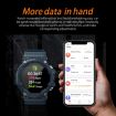 LOKMAT ATTACK 3 Smart Watch, 1.28" TFT, Bluetooth Call, Black - 8