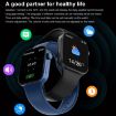T500+MAX Smart Wristband 1.69" HD Screen, Bluetooth Call, Heart Rate - Blue - 7