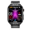 TK11P Smart Watch, 1.83" IPS, IP68 Waterproof, ECG, Stress Monitor, Black - 2