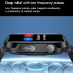 TK11P Smart Watch, 1.83" IPS, IP68 Waterproof, ECG, Stress Monitor, Black - 5