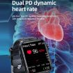 TK11P Smart Watch, 1.83" IPS Screen, IP68 Waterproof, ECG, Stress Monitor - 8