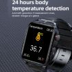 TK11P Smart Watch, 1.83" IPS Screen, IP68 Waterproof, ECG, Stress Monitor - 9