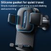 Yesido C167 Rotatable Car Air Outlet Phone Holder - Black - 7