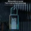 Portable Dual Power Car Tire Air Pump - ATJ-8466 Digital Display Wireless - 2