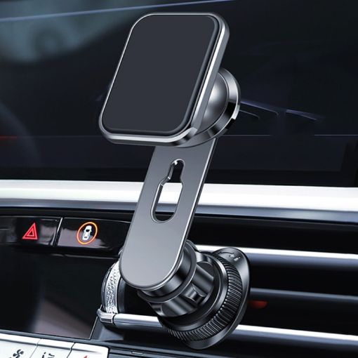 F23 Black Magnetic Car Vent Phone Mount Bracket for Navigation - 1