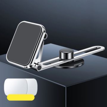Magnetic Car Floating Screen Phone Holder F52 - Silver Navigation Mount - 1