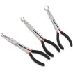 Extended Pointed Nose O-ring Pliers, 5/16 inch, Black - 2