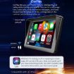 B5300 7" Wireless CarPlay Bluetooth MP5 Player with Remote Control - 5