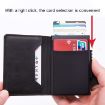 X-51 Pop-up RFID Anti-theft PU Leather Wallet with Card Slots (Black) - 6
