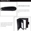 Antimagnet RFID Leather Wallet/Passport Package with Cowhide Card Slot - 6