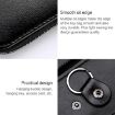 Large-capacity Leather Keys Holder Bag & Wallet - Coffee, 9105 Model - 6