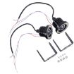 2 PCS 2.5" 10W 900LM 6500K Car Angel Eyes Fog Lamp, 20cm Cable, White - 5