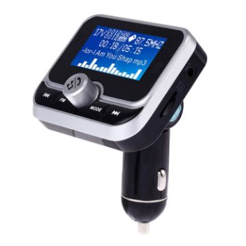 BC32 Dual USB Car Charger FM Transmitter Bluetooth MP3 Player Kit - 1