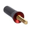 Black Carbon Fiber Aluminum Short Antenna with Universal Screws Base - 2