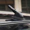 Black Carbon Fiber Aluminum Short Antenna with Universal Screws Base - 6