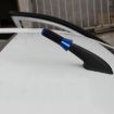 Blue Carbon Fiber Aluminum Short Antenna with Universal Screws Base, Small - 6