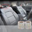 Lake Blue Car Crystal Head Pillow Set - 4 PCS Decorative Accessory - 4