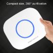 Smart Touch Air Purifier - Negative Ions Cleaner for Car/Home (Black) - 4