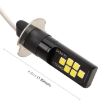 H3 12LED Fog Light 6000K 320LM 3.5W DC9-16V Car Auto Lamps (2 PCS) - 3