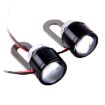 2 PCS 12V 3W Green LED Strobe Light Eagle Eyes for Motorcycle 90cm Wire - 3