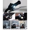 2 PCS 12V 3W Green LED Strobe Light Eagle Eyes for Motorcycle 90cm Wire - 7