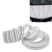 12mm x 9.8m Silver Car Self Adhesive Decorative Stripe Tape Line - 1