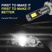 2 PCS EV15 880/881 Car LED Fog Light, Cold White + Amber, DC9-32V/6W/IP67 - 3