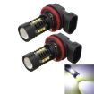 MZ 10W 1080LM H8/H11 LED Car Fog Lights 5500K Daytime Running 2PCS - 1