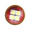 H15 10W 1300LM 6500K 28 SMD-3030 LED Car Fog Lights 12V White 2PCS - 4