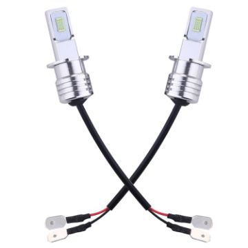 H3 72W 1000LM Ice Blue LED Car Fog Light Bulbs, 2 PCS, 6000-6500K, 12-24V - 1