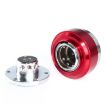 Universal 60mm Car Steering Wheel Quick Release HUB Adapter (Gold) - 4