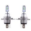 H4 LED Car Fog Bulbs 72W 1000LM 6000-6500K White Light 2 PCS - 2